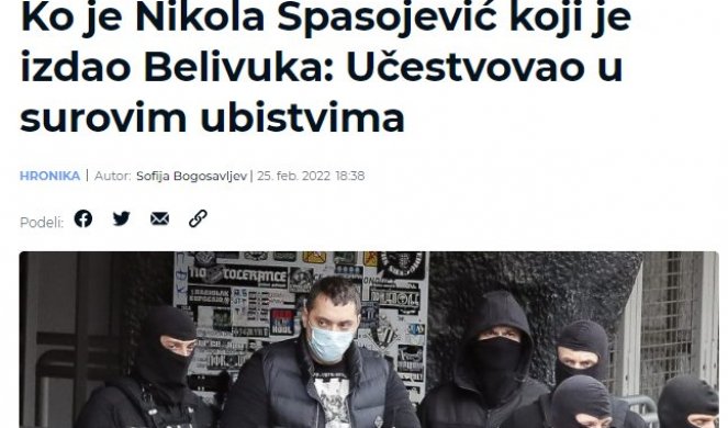 HULIGANSKO-KRIMINALNI REČNIK NA ĐILASOVSKOM PORTALU DOKAZ KOLIKO JE SRBIJA SLOBODNA ZEMLJA! (Foto)