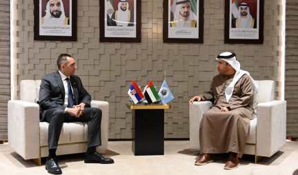 Ministar Vulin s predsednikom Interpola u Dubaiju