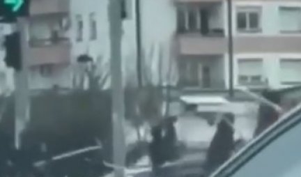 ISPLIVAO SNIMAK! Evo kako su se sukobili huligani na Novom Beogradu pred Večiti derbi (VIDEO)