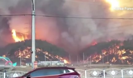 POŽAR U BLIZINI NUKLEARNE ELEKTARNE! JEZIVO! Izgorelo 90 kuća, evakuisano 6.000 građana! (VIDEO)