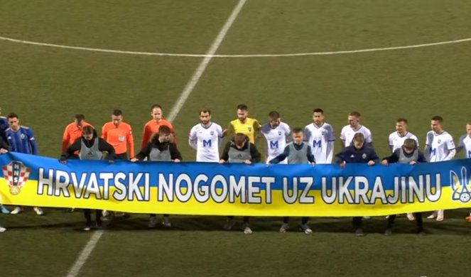 HRVATI PODRŽALI UKRAJINCE! Fudbalski savez poslao jasnu poruku! (VIDEO)