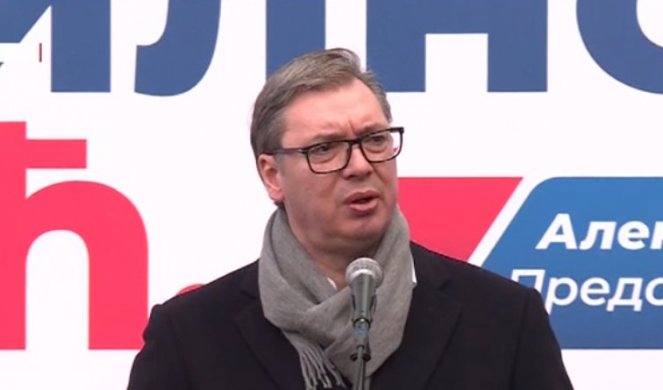 VUČIĆ U KUZMINU: Nemamo drugu zemlju - Srbiju moramo da sačuvamo! (VIDEO)