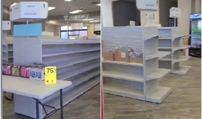 ČEGA SU SE AMERIKANCI TOLIKO UPLAŠILI?! Šokantne scene iz supermarketa u Indijani i Denveru! (VIDEO)