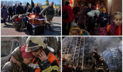 RAT U UKRAJINI! Pet osoba, uključujući troje dece, ubijeno u napadu na studentski dom u Černigovu! GORI KIJEV! (FOTO, VIDEO)