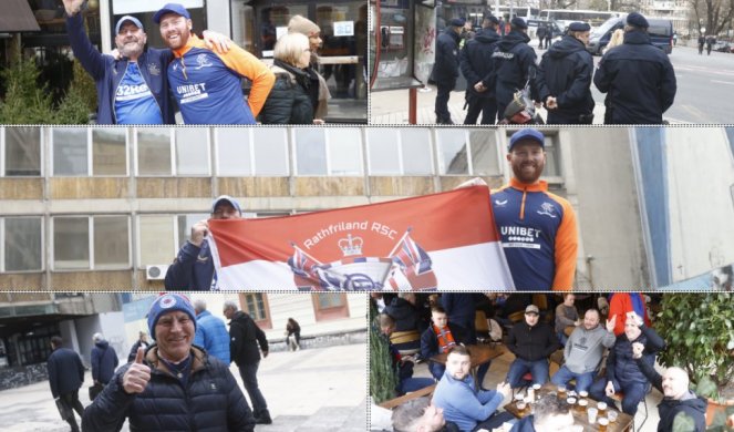 INFORMER SA NAVIJAČIMA RENDŽERSA! Preplavili Beograd, piju pivo, uživaju u srpskoj hrani... (VIDEO/FOTO)