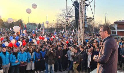 BRINUĆEMO O SRBIJI, VAMA I VAŠOJ DECI! Vučić se obratio građanima Padinske Skele i poslao moćnu poruku! (FOTO)