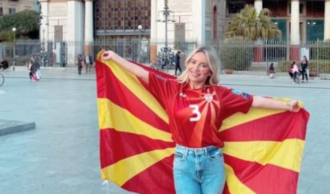 ŽENA BIVŠEG IGRAČA PARTIZANA MAMILA POGLEDE U PALERMU! Prelepa navijačica blistala dok je skoro ceo stadion tugovao! (FOTO)