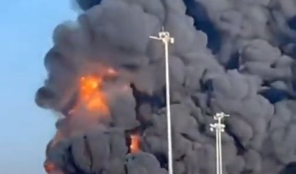 HOROR SCENE PRED TRKU FORMULE 1! Bombardovano naftno postrojenje u Džedi! (VIDEO)