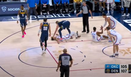 JOKIĆ POBESNEO! Nagazio rivala, pa se svađao sa sudijom! (VIDEO)