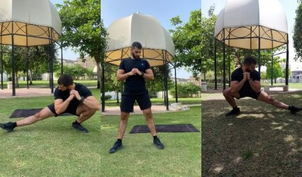 JEDAN NJEGOV TRENING KOŠTA 70 EVRA Trener iz Dubaia čitaocima Informera detaljno pokazao vežbe za savršeno telo