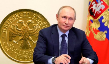 PUTINOVA NOVA VALUTA IMAĆE OZBILJNE POSLEDICE, NAJVIŠE ZA SAD!? Namera ruskog predsednika jeste da uništi dolar i u okviru BRIKS-a stvori valutu podržanu zlatom