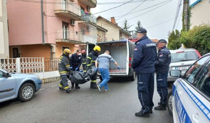 IZNEŠENO TELO UGLJENISANOG MUŠKARCA! DEVOJKA SE KRILA U KUPATILU OD POŽARA Vatrogasac otkrio kako su uspeli da je spasu