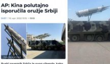 NA ČEMU SU OVI?! SAMO SU ĐILASOVSKI MEDIJI mogli da kineski HQ-22 dostavljen Srbiji ilustruju PVO MAKETOM ISPRED MARAKANE!