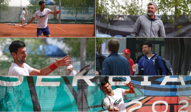 ĐOKOVIĆ "ŠLJAKA" ZA SVE PARE! Prvi teniser sveta trenirao sa grend slem šampionom! (VIDEO/FOTO)