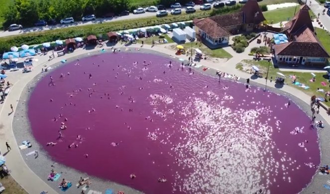 ROZE JEZERO U SRBIJI SVETSKA ATRAKCIJA! Pačir banja lepša od Maldiva, a zbog lekovite vode bolesni odlaze zdravi (FOTO)