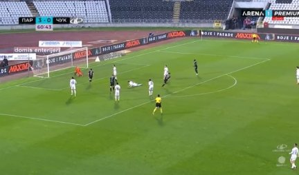 Ovako je Kovač iznenadio odbranu Partizana i postigao gol (VIDEO)