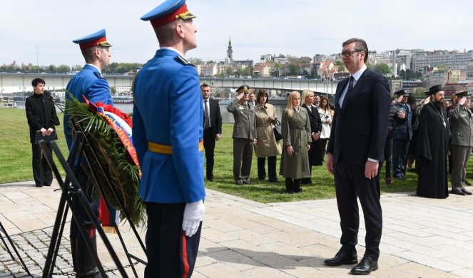 PREDSEDNIK VUČIĆ NA CEREMONIJI DANA SEĆANJA NA ŽRTVE HOLOKAUSTA: Srbija želi mir i život (VIDEO)