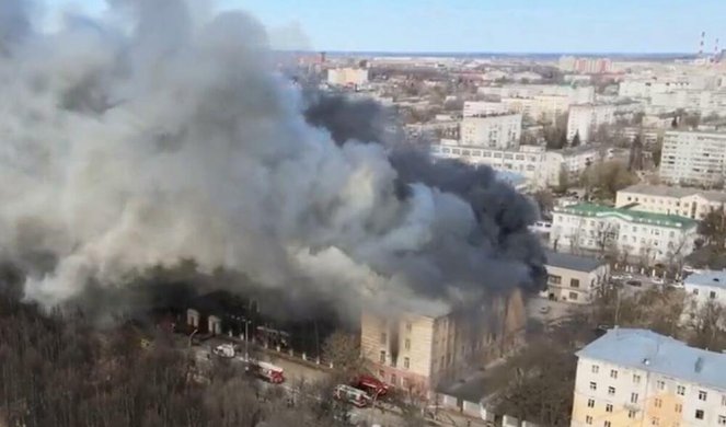 (VIDEO) LOKALIZOVAN POŽAR U RUSKOM VOJNOM INSTITUTU! Porastao broj poginulih, 25 povređeno...