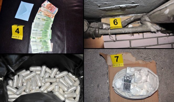 OVAKO JE UHAPŠEN DILER NIGERIJAC! U rancu je nosio kilogram čistog heroina, kod pet njegovih "kolega" pronađen kokain (VODEO/FOTO)
