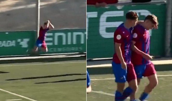 DEČKO, OVO NISI SMEO DA URADIŠ! Barsin klinac slavio gol kao Ronaldo! Evo šta se desilo! (VIDEO)