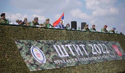 Ministar Stefanović prisustvovao proveri pripremljenosti za prikaz sposobnosti Vojske Srbije "ŠTIT 2022" (FOTO)