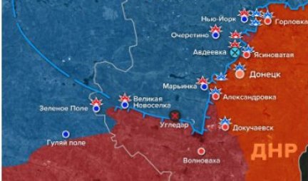 RUSI NAPREDUJU NA ISTOKU! Moskva jača snage na ratištu, u fokusu grad presudan za ofanzivu u Donbasu!