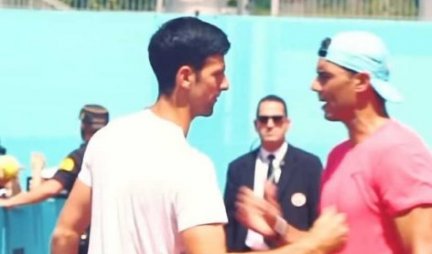 TO SE ČEKALO! Đoković i Nadal OČI U OČI! Rafa i Nole se SRELI u Madridu, EVO kako je IZGLEDAO njihov susret! (VIDEO)