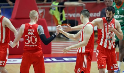 PRVA POBEDA UPISANA! Crvena zvezda slomila otpor Cedevite Olimpije!