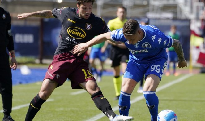 EMPOLI SE PROVUKAO! Salernitana promašila PENAL i priliku da obezbedi OPSTANAK! (VIDEO)