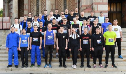 Gotovo 170 pripadnika Ministarstva odbrane i Vojske Srbije na 35. Beogradskom maratonu