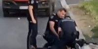 INCIDENT U MIRIJEVU! Policajci jurili za nepoznatim muškarcem, oborili ga, pa pretresali ranac (VIDEO)