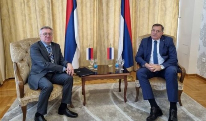 Dodik na sastanku sa ambasadorom Rusije - Srpska neće dozvoliti sankcije Rusiji (Foto)