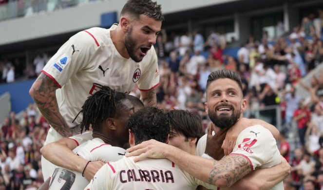 ŽIRU OHLADIO ŠAMPANJAC NA SAN SIRU! Na ovo se čekalo DECENIJU! Milan je ŠAMPION Italije! (VIDEO)