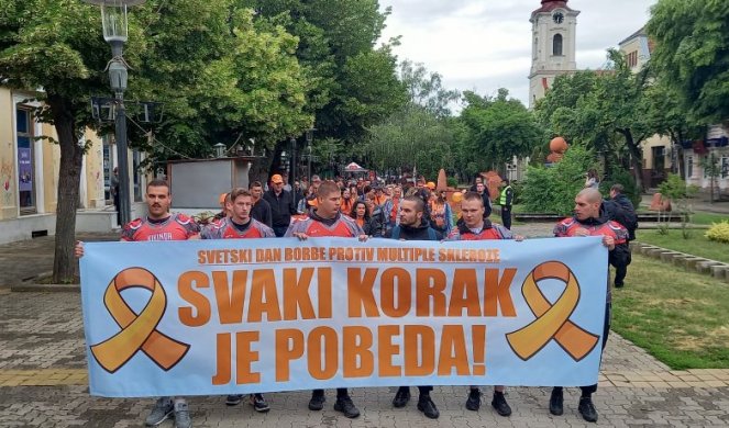 NISMO NEVIDLJIVI, SVAKI KORAK JE POBEDA: Po prvi put u Srbiji, u Kikindi održana šetnja obolelih od multiple skleroze (FOTO)