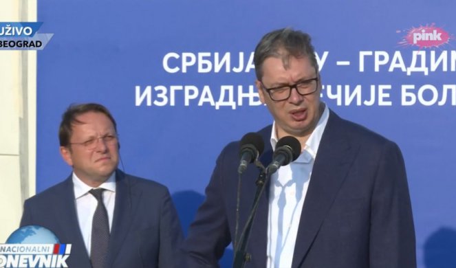 PA, VI OLIVERE VIDITE KOLIKO PARA MOŽETE DA NAM DATE, DA SE PONOSITE SRBIJOM! Predsednik Vučić i Varheji obišli radove na bolnici "Tiršova 2"! (FOTO, VIDEO)