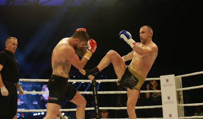 ZVORNIČANIN TRIJUMFOVAO NA „ARENA FIGHT NIGHT 5 - BATTLE FOR BELT“! Drobnjak: Pod antibioticima  sam uzeo WAKO PRO pojas