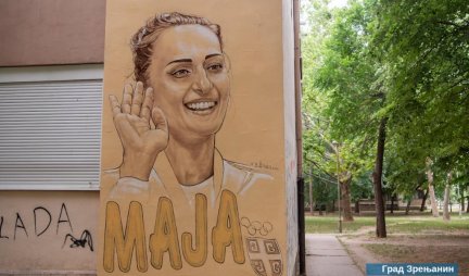 Maji Ognjenović mural u rodnom gradu! (FOTO)