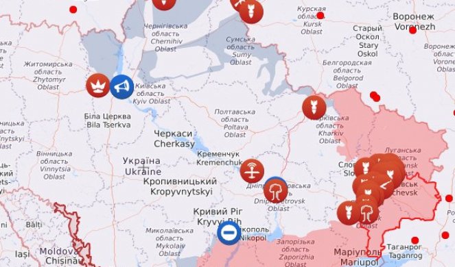 (MAPA) JURIŠ NA UKRAJINSKE ODBRAMBENE SNAGE KOD OBALA STRATEŠKE REKE! Ceo Lugansk postaje ruski kada padnu ova dva grada?!