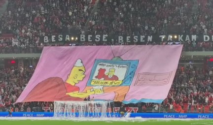 SKANDALOZNO - UEFA PONOVO ĆUTI, A ALBANCI PROVOCIRAJU! Mapa i UČK PAROLA! (VIDEO)
