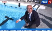 Vesić u obilasku bazena Tašmajdan