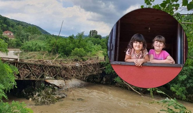 "HUK VODE BIO JE STRAŠAN" Dunja (5) i Desa (6) iz Mionice odbranile kuću od poplave! Jovančići preživeli TRI PAKLENA DANA PODIVLJALE REKE!