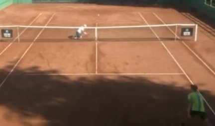 NEVEROVATNO! Grčki teniser oduševio sve ovim potezom (VIDEO)