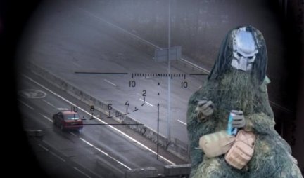 MOJE SRCE JE SLOMLJENO... Ukrajinski snajperista sa maskom Predatora lovi Ruse na frontu! (VIDEO)