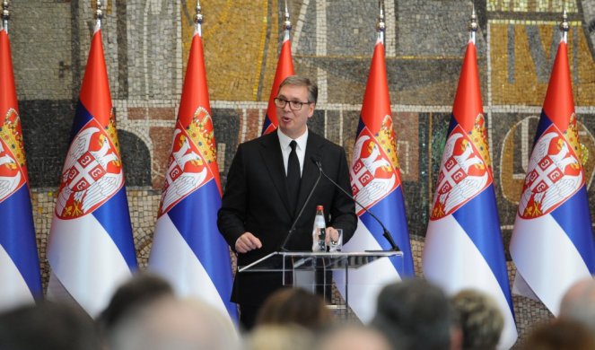 VIDOVDAN JE MNOGO VIŠE OD PITANJA I ODGOVORA, ON JE PUTOKAZ! Predsednik Vučić poslao moćnu poruku: To je zvezda čiji sjaj pratimo (VIDEO)