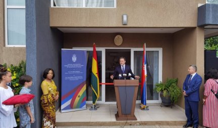 ŠEF SRPSKE DIPLOMATIJE NIKOLA SELAKOVIĆ U AKRI Svečano otvorena Ambasada Srbije u Gani (Foto, Video)