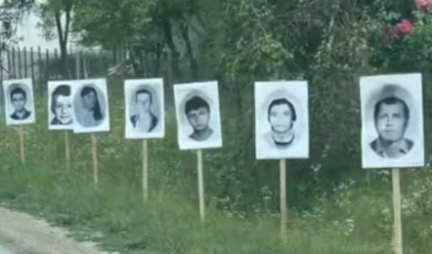 SRAMOTA! Policija naredila uklanjanje fotografija ubijenih Srba u Bratuncu! (Video)