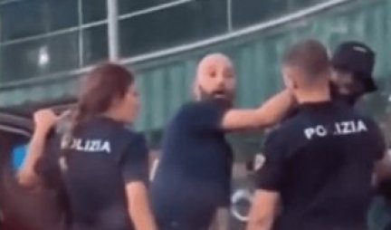 SKANDAL POTRESA ITALIJU! Policija nasred ulice pretresla fudbalera kao da je kriminalac! (VIDEO)