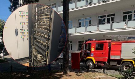 PRVE FOTOGRAFIJE TABLE KOJA SE ZAPALILA U MIŠOVIĆU! Vatrogasci još na terenu, obustavljen rad bolnice (FOTO)