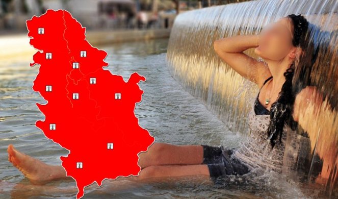 DVA PAKLENA DANA SU PRED NAMA, A ONDA NAM SLEDI IZNENAĐENJE! U pet gradova u Srbiji "goreće zemlja"! Temperatura će ići do +40