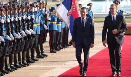 ŠPANIJA JE ISKREN PRIJATELJ SRBIJE, DOBRODOŠLI DRAGI PRIJATELJU! Predsednik Vučić se na Instagramu zahvalio premijeru Sančezu!